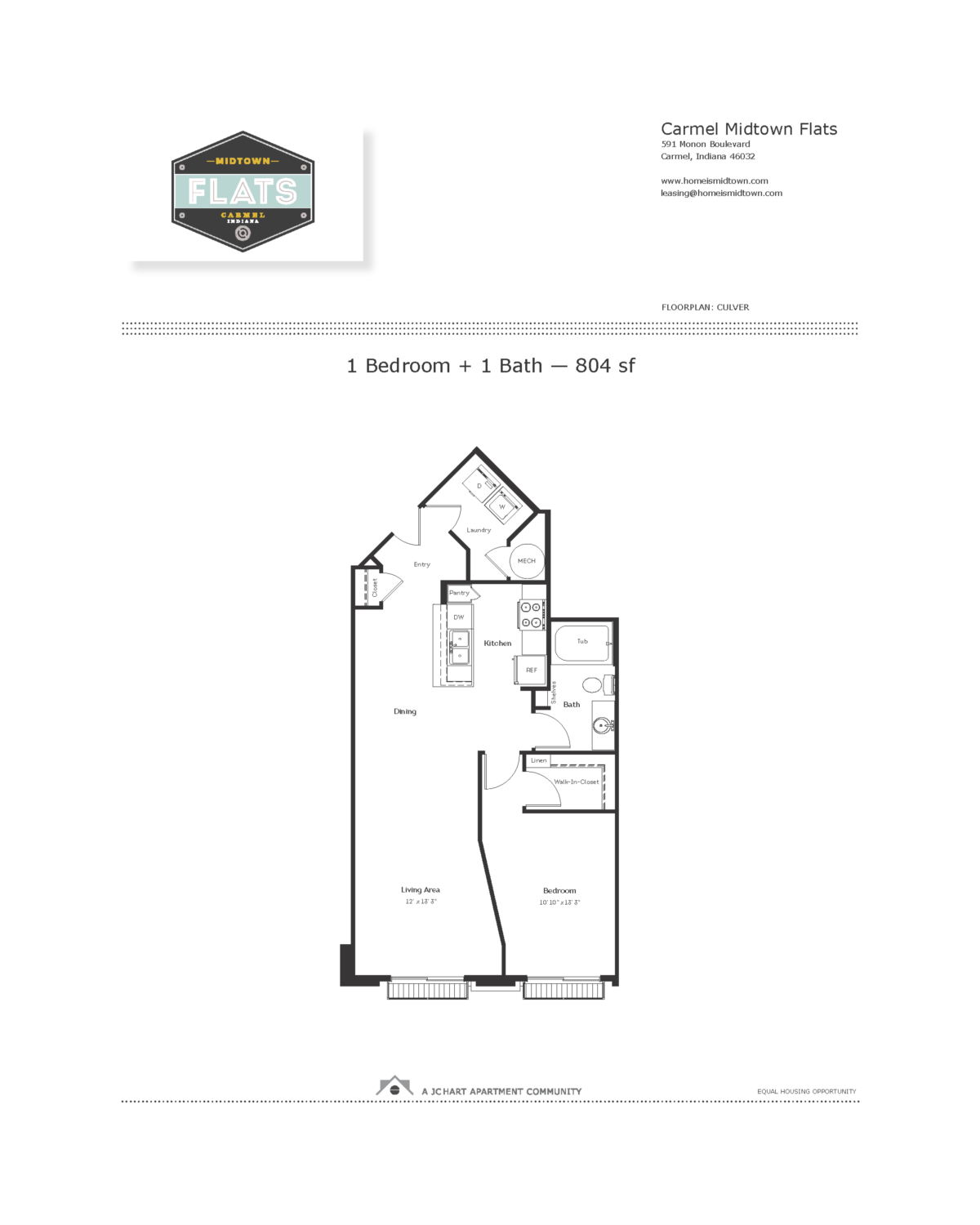 Culver floor plan