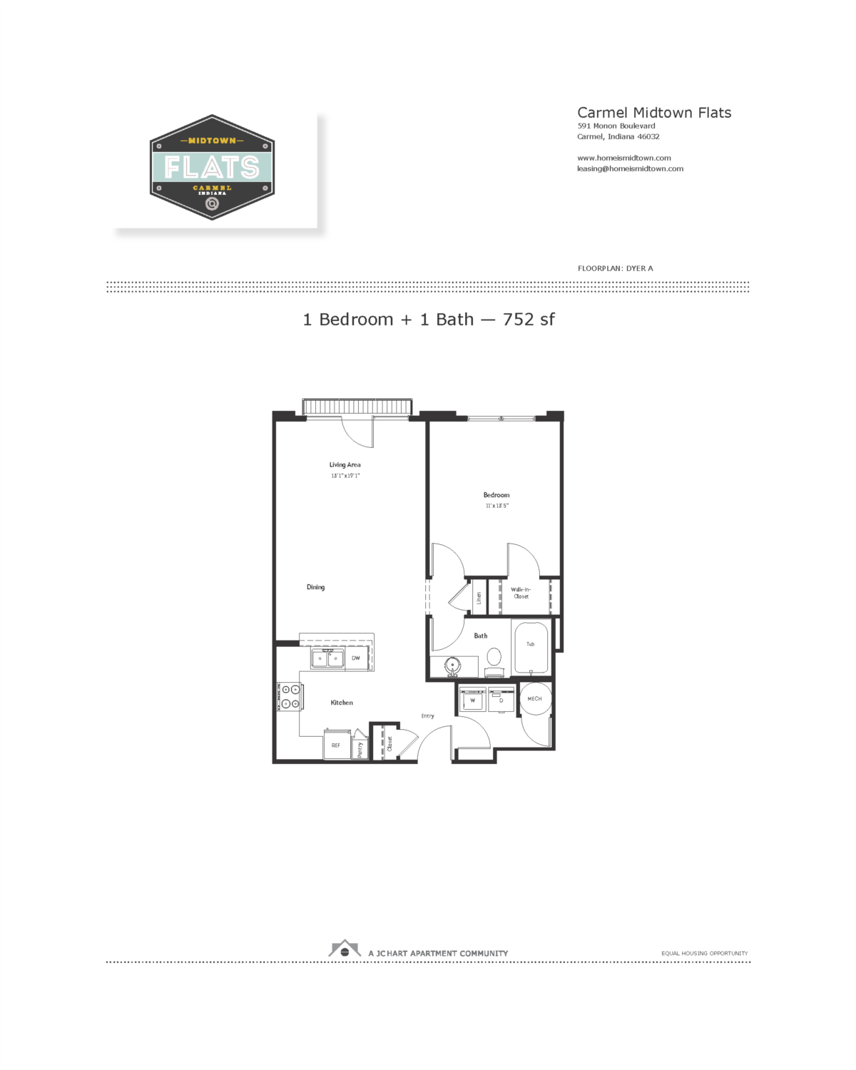 Dyer A Floor Plan