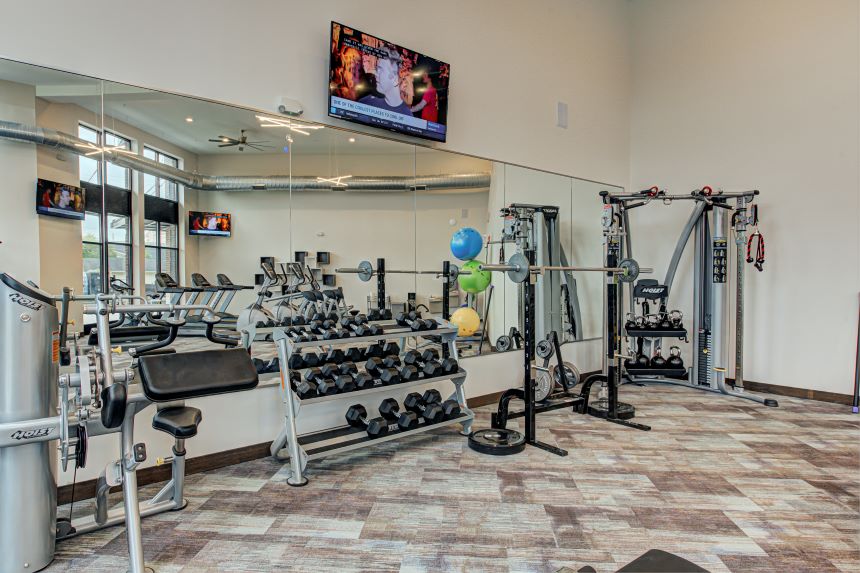 Midtown&#32;Flats&#32;Fitness&#32;Area